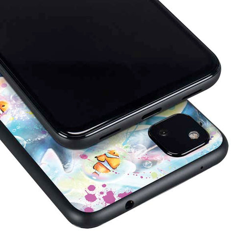 Pastel Dolphins by Sheena Pike Google Pixel 4a Skin